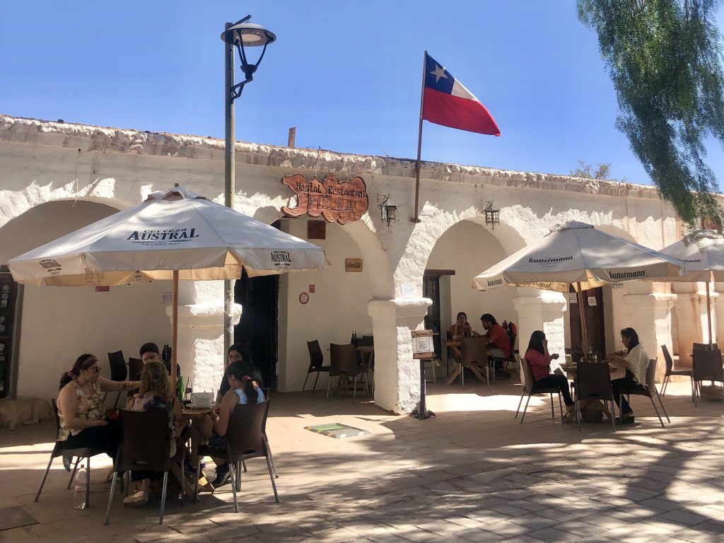 Plaza de San Pedro de Atacama - Rent a Car